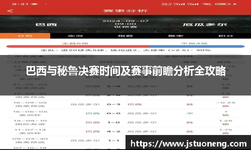 巴西与秘鲁决赛时间及赛事前瞻分析全攻略
